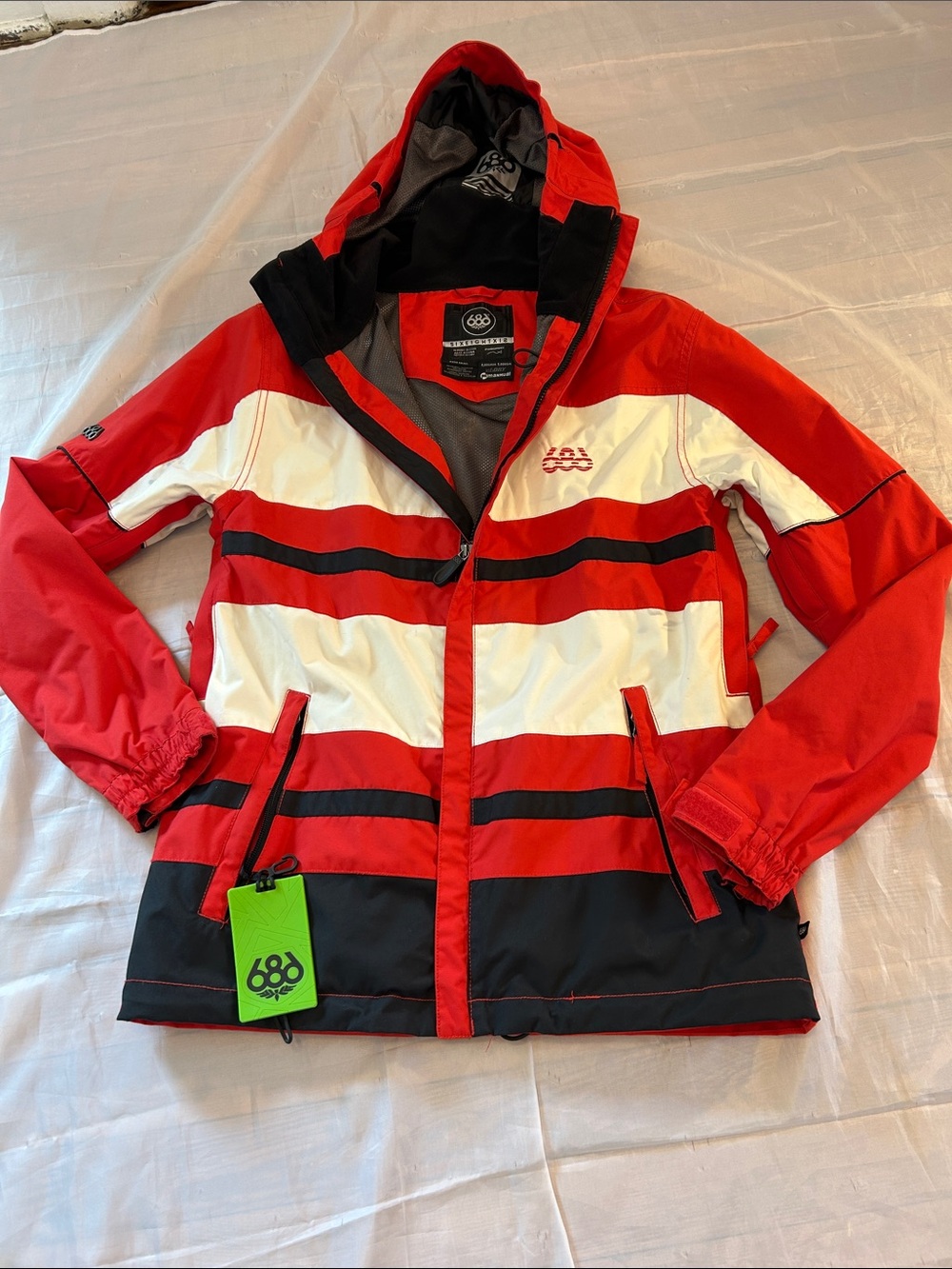 686 Red and White Men’s Ski Jacket